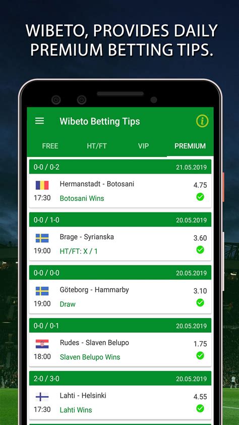 Betting Tips for Android .